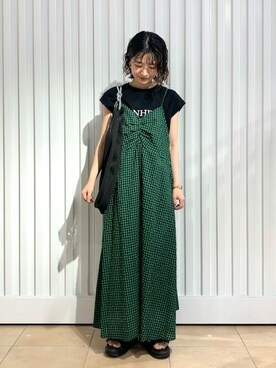 momokoさん（レディース・159cm）の夏コーディネート