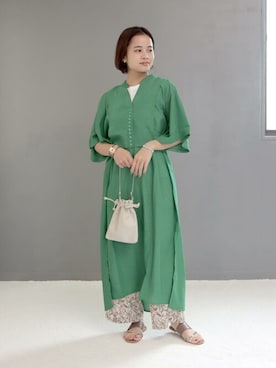 「SOROTTO（ソロット）のアイテム」を使った、sr__aさん（レディース・152cm）の春コーディネート