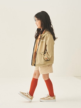 「ナイロンパーカー」｜こどもの森e-shopさん（キッズ・110cm）の春コーディネート