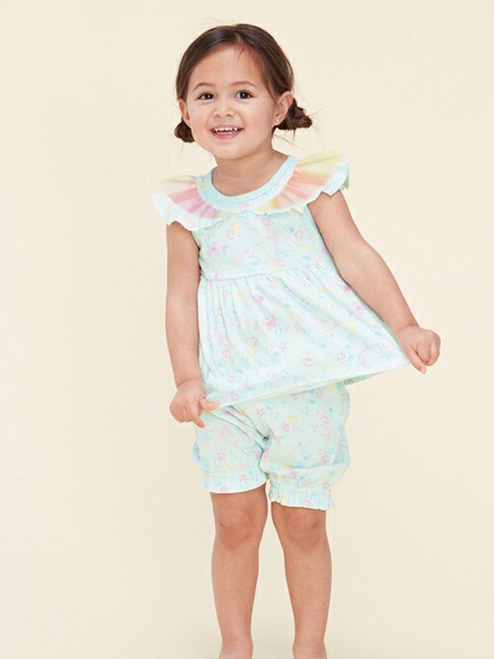 ルームウェア・パジャマ rainbow Kids Foret(キッズフォーレ)の「レインボーチュール付きシェル