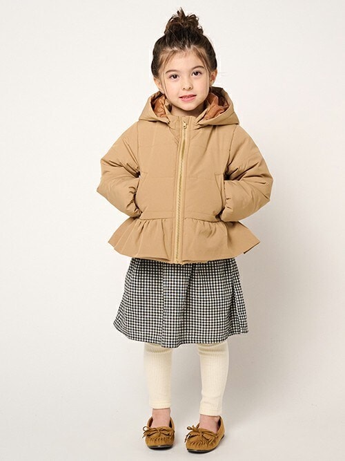 セール】ビッグカラーチェック切替裏毛ワンピース（ワンピース  