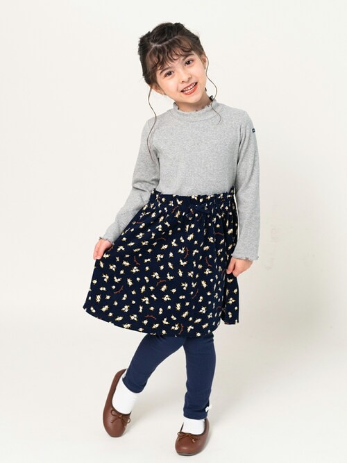 セール】花柄切替ワンピース（ワンピース）｜moujonjon（ムージョン  