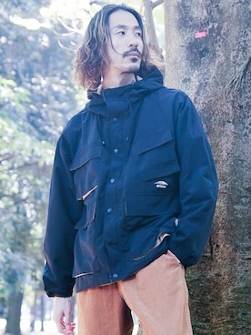「RVCA（ルーカ）のアイテム（パンツ）」を使った、UNIIT ZOZOTOWN店さん（メンズ・182cm）の秋コーディネート
