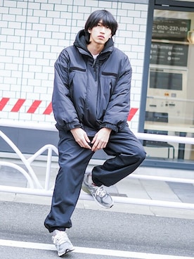 「寒い」｜UNIIT ZOZOTOWN店さん（メンズ・182cm）の冬コーディネート