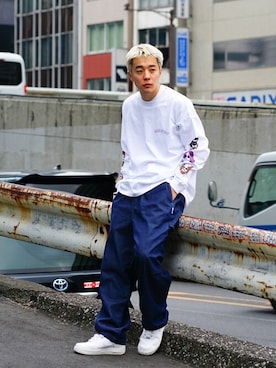 「スケータースタイル」｜UNIIT ZOZOTOWN店さん（メンズ・182cm）の冬コーディネート