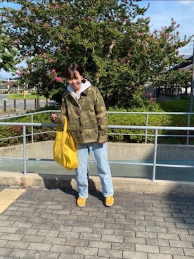 「BeanOutsider」｜「アイテム（バッグ）」を使った、LLB桂川店さん（レディース・161cm）の秋コーディネート