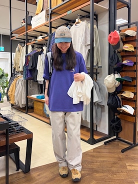 「L.L.Bean（エルエルビーン）のアイテム」を使った、LLB桂川店さん（レディース・161cm）の春コーディネート