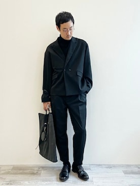 「JOSEPH（ジョセフ）のアイテム」を使った、JOSEPH_STUDIO_MEN_OFFICIALさん（メンズ・178cm）の冬コーディネート