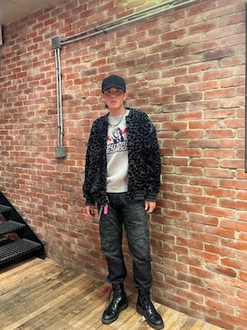 「HYSTERIC GLAMOUR（ヒステリックグラマー）のアイテム（その他アウター）」を使った、shotaroさん（メンズ・179cm）の秋コーディネート