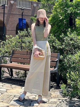 Reurie'さん（レディース・162cm）の夏コーディネート