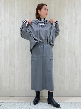 minamiさん（レディース・157cm）の秋コーディネート