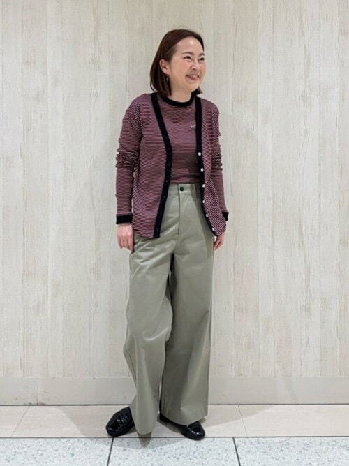 23区　ピーチストレッチ　チノパンツ 洗える】ピーチストレッチ チノ パンツ / 23区 | ファッション