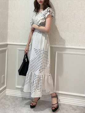 「はじめましてコーデ」｜「アイテム（ワンピース/ドレス）」を使った、marinさん（レディース・164cm）の春コーディネート