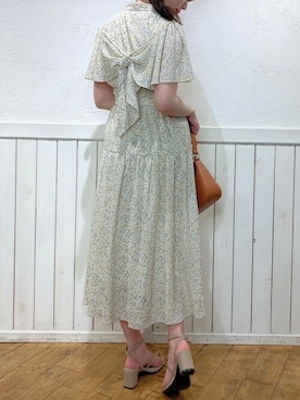 「dazzlin（ダズリン）のアイテム（サンダル）」を使った、marinさん（レディース・164cm）の春コーディネート