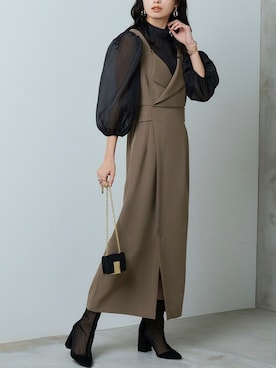 RUIRUEBOUTIQUEさん（レディース・161cm）の秋コーディネート