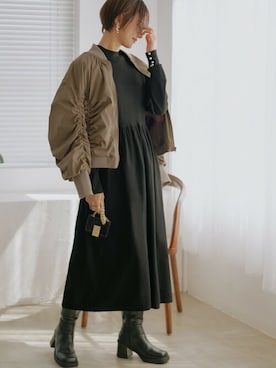 RUIRUEBOUTIQUEさん（レディース・165cm）の秋コーディネート