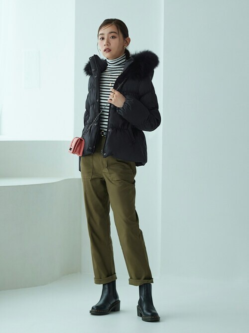 RUIRUE BOUTIQUE ダウンコート ダウンジャケット フォックス