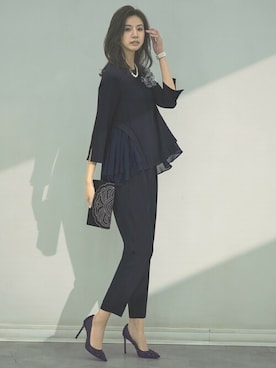 RUIRUEBOUTIQUEさん(レディース・172cm)の秋コーディネート