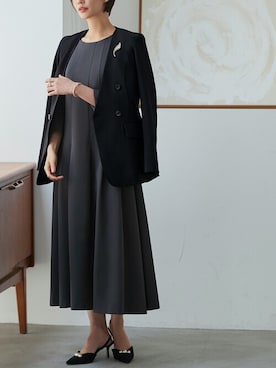 RUIRUEBOUTIQUEさん(レディース・165cm)の冬コーディネート