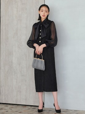 RUIRUEBOUTIQUEさん（レディース・165cm）の冬コーディネート