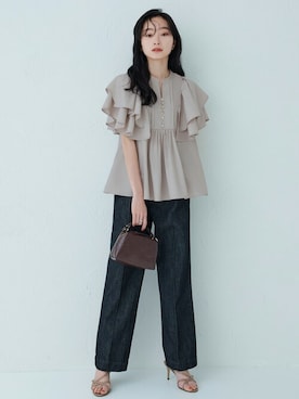 RUIRUEBOUTIQUEさん(レディース・161cm)の春コーディネート