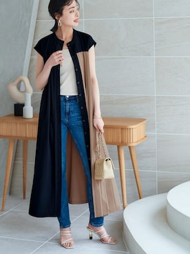 RUIRUEBOUTIQUEさん（レディース・165cm）の春コーディネート