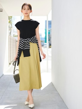 RUIRUEBOUTIQUEさん（レディース・167cm）の春コーディネート