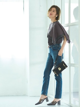 RUIRUEBOUTIQUEさん（レディース・166cm）の春コーディネート