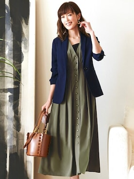 RUIRUEBOUTIQUEさん（レディース・166cm）の春コーディネート