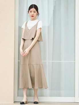 RUIRUEBOUTIQUEさん(レディース・167cm)の春コーディネート