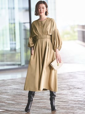 RUIRUEBOUTIQUEさん(レディース・166cm)の秋コーディネート