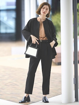 RUIRUEBOUTIQUEさん（レディース・166cm）の秋コーディネート