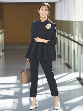 RUIRUEBOUTIQUEさん(レディース・167cm)の冬コーディネート