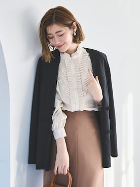 RUIRUEBOUTIQUEさん（レディース・166cm）の冬コーディネート