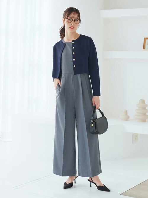 オケージョンドレス 結婚式 ストレッチ 洗える ｜ 華やぎ セットアップ