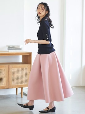 RUIRUEBOUTIQUEさん（レディース・165cm）の春コーディネート