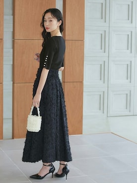 RUIRUEBOUTIQUEさん(レディース・161cm)の春コーディネート