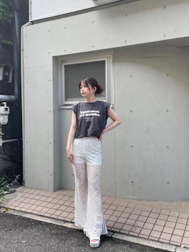 YU-KAさん（レディース・152cm）の春コーディネート