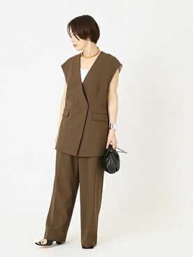 yasumotoさん（レディース・159cm）の春コーディネート