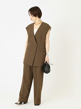 yasumotoさん（レディース・159cm）の春コーディネート