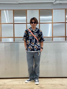 京都くんさん（メンズ・172cm）の夏コーディネート