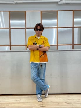 京都くんさん（メンズ・172cm）の夏コーディネート