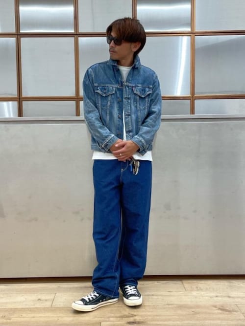 HYSTERIC GLAMOUR京都店京都くんさんのデニムジャケットを使った