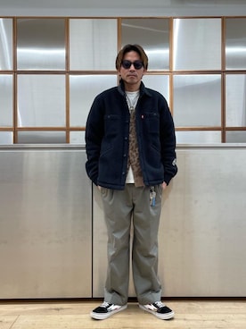 京都くんさん（メンズ・172cm）の冬コーディネート