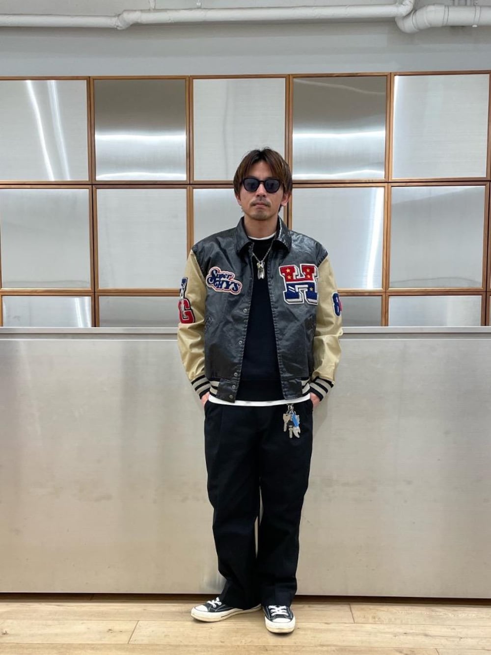 HYSTERIC GLAMOUR（ヒステリックグラマー）の「HG VARSITYワッペン