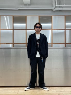 京都くんさんの（HYSTERIC GLAMOUR | ヒステリックグラマー）を使ったコーディネート