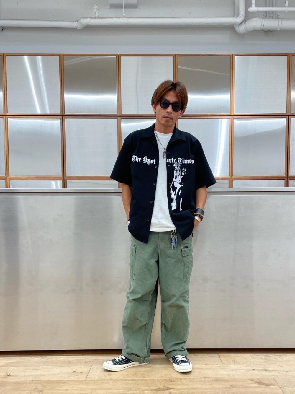 HYSTERICGRAMMAR ヒスガール ポロシャツ Ｆサイズ FREAK OUT刺繍 ポロシャツ|HYSTERIC GLAMOUR MEN | HYSTERIC GLAMOUR