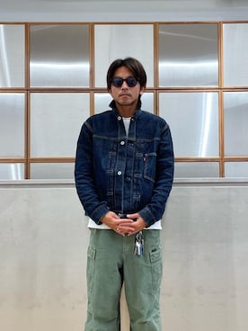 「HYSTERIC GLAMOUR（ヒステリックグラマー）のvoidoid（サングラス）」を使った、京都くんさん（メンズ・172cm）の夏コーディネート