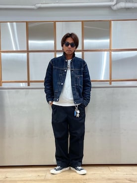 「アイテム（キーホルダー）」を使った、京都くんさん（メンズ・172cm）の夏コーディネート