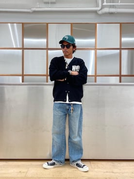 「アイテム（キーホルダー）」を使った、京都くんさん（メンズ・172cm）の夏コーディネート